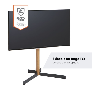 TVS 3695 Support Pied TV (noir)