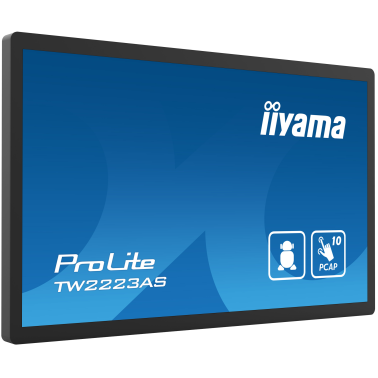 Ecran tactile interactif Full HD PCAP 10pt 21.5'' IIYAMA PROLITE TW2223AS-B3