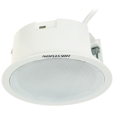 Haut-parleur de plafond réseau 6W HIKVISION DS-QAZ1206G1-BE