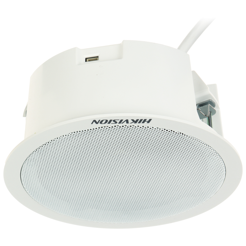 Haut-parleur de plafond réseau 6W HIKVISION DS-QAZ1206G1-BE