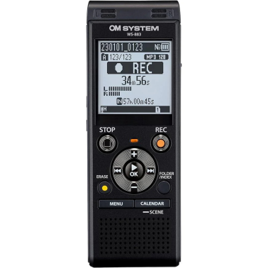 ENREGISTREUR VOCAL - DICTAPHONE OM SYSTEM WS-883
