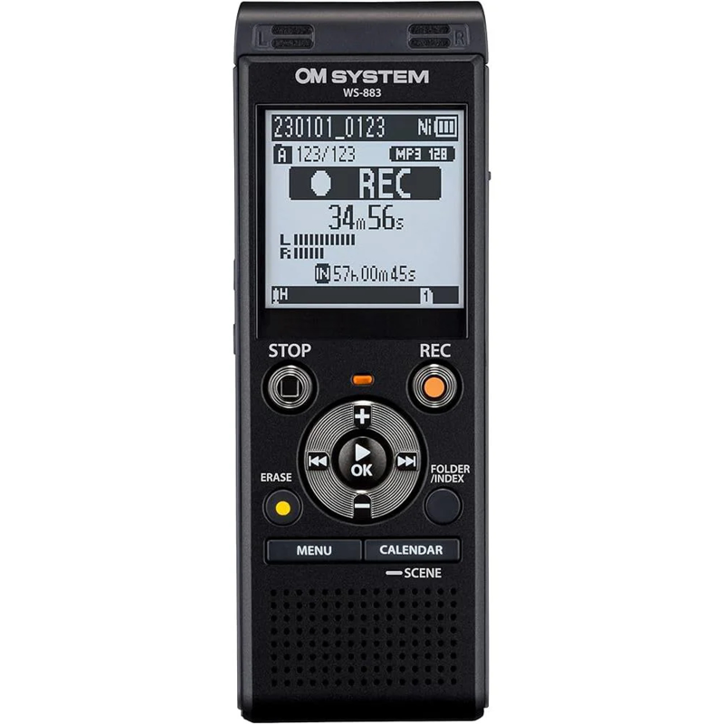 ENREGISTREUR VOCAL - DICTAPHONE OM SYSTEM WS-883