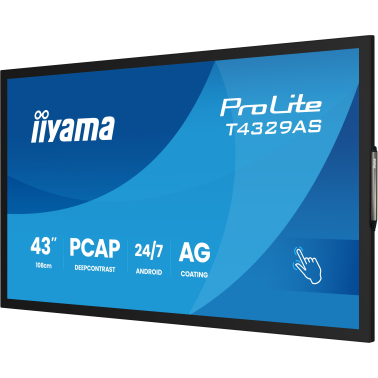 Ecran INTERACTIF TACTILE 43 POUCES IIYAMA PROLITE T4329AS-B1AG