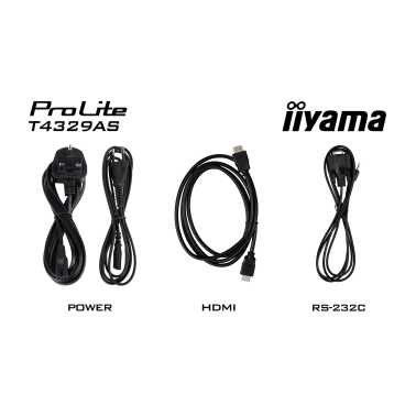 Ecran INTERACTIF TACTILE 43 POUCES IIYAMA PROLITE T4329AS-B1AG