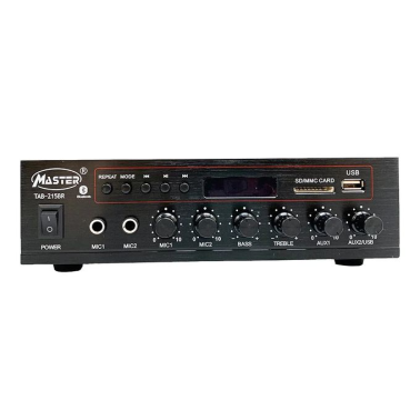 AMPLIFICATEUR DE SON MASTER TAB-215BR BLUET USB
