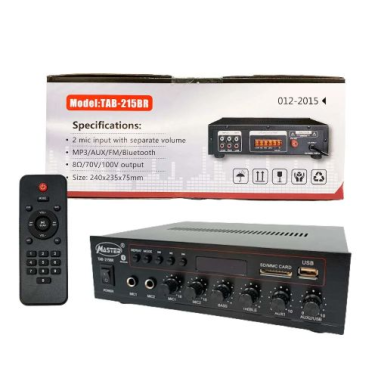 AMPLIFICATEUR DE SON MASTER TAB-215BR BLUET USB