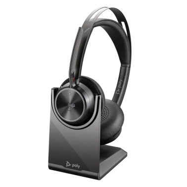 CASQUE SANS FIL HAUT DE GAMME HP POLY VOYAGER FOCUS 2 - POLY VF2 AVEC STAND