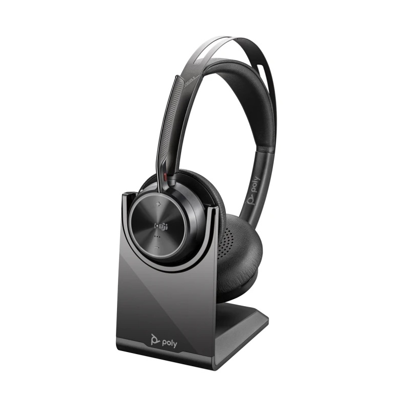 CASQUE SANS FIL HAUT DE GAMME HP POLY VOYAGER FOCUS 2 - POLY VF2 AVEC STAND