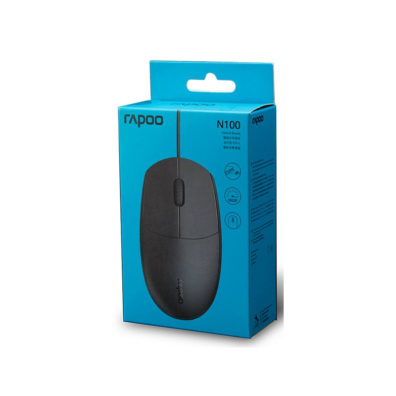 Souris avec fil Rapoo N100