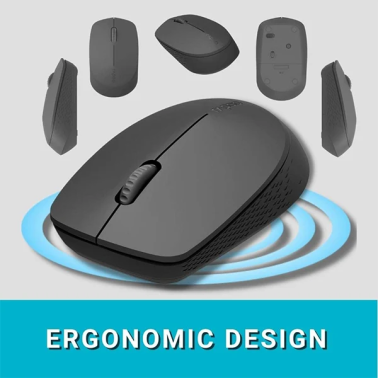 Souris optique silencieuse sans fil multi-mode Rapoo M100 Silent