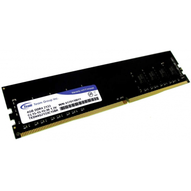 Team Group Elite DDR4 2133MHz 4Go (TED44G2133C1501)