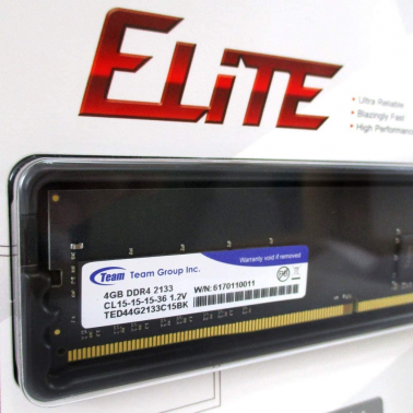 Team Group Elite DDR4 2133MHz 4Go (TED44G2133C1501)