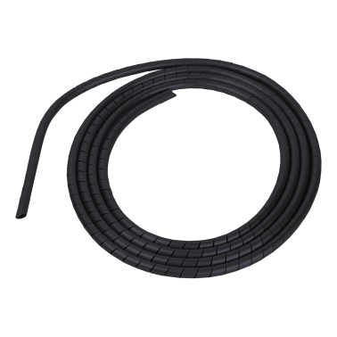 Diamètre 7.5-60mm Cache-câble Spirale Noir 10m - Spirobande Pour Diamètre 7.5-60mm Cache-câble Spirale Noir 10m - Spirobande Pour