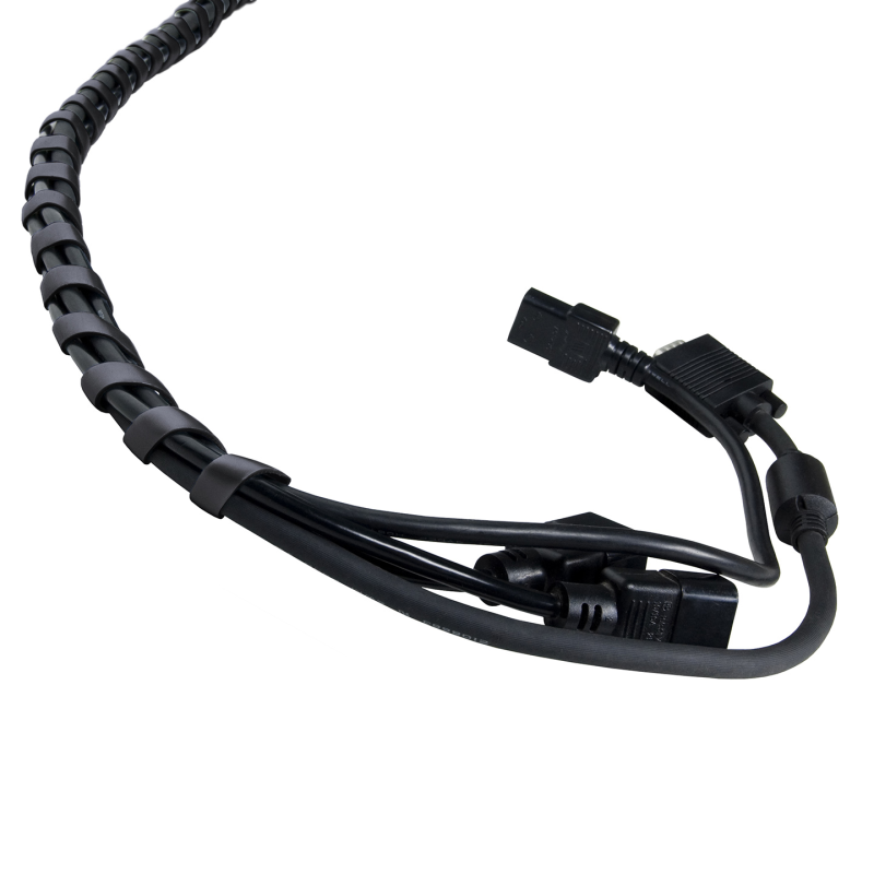 Purovi® Cache Câble Universel en Spirale | Diamètre entre 6 mm - 60 mm Purovi® Cache Câble Universel en Spirale | Diamètre entre 6 mm - 60 mm